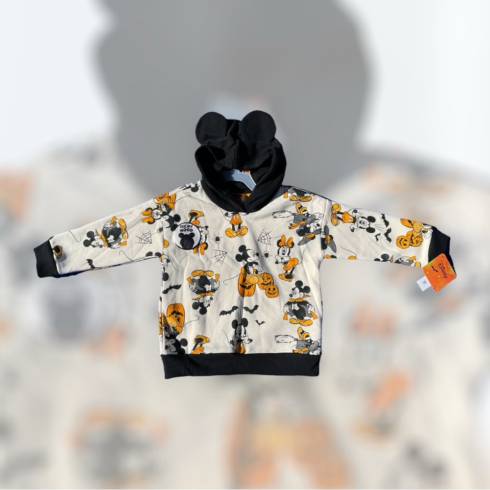 Disney Mickey Minnie Halloween Hoodie 4T